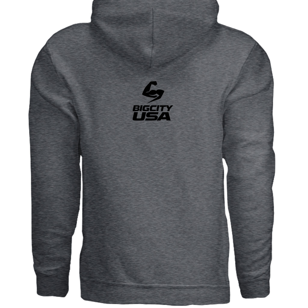 DARK HEATHER - G185 - BACK