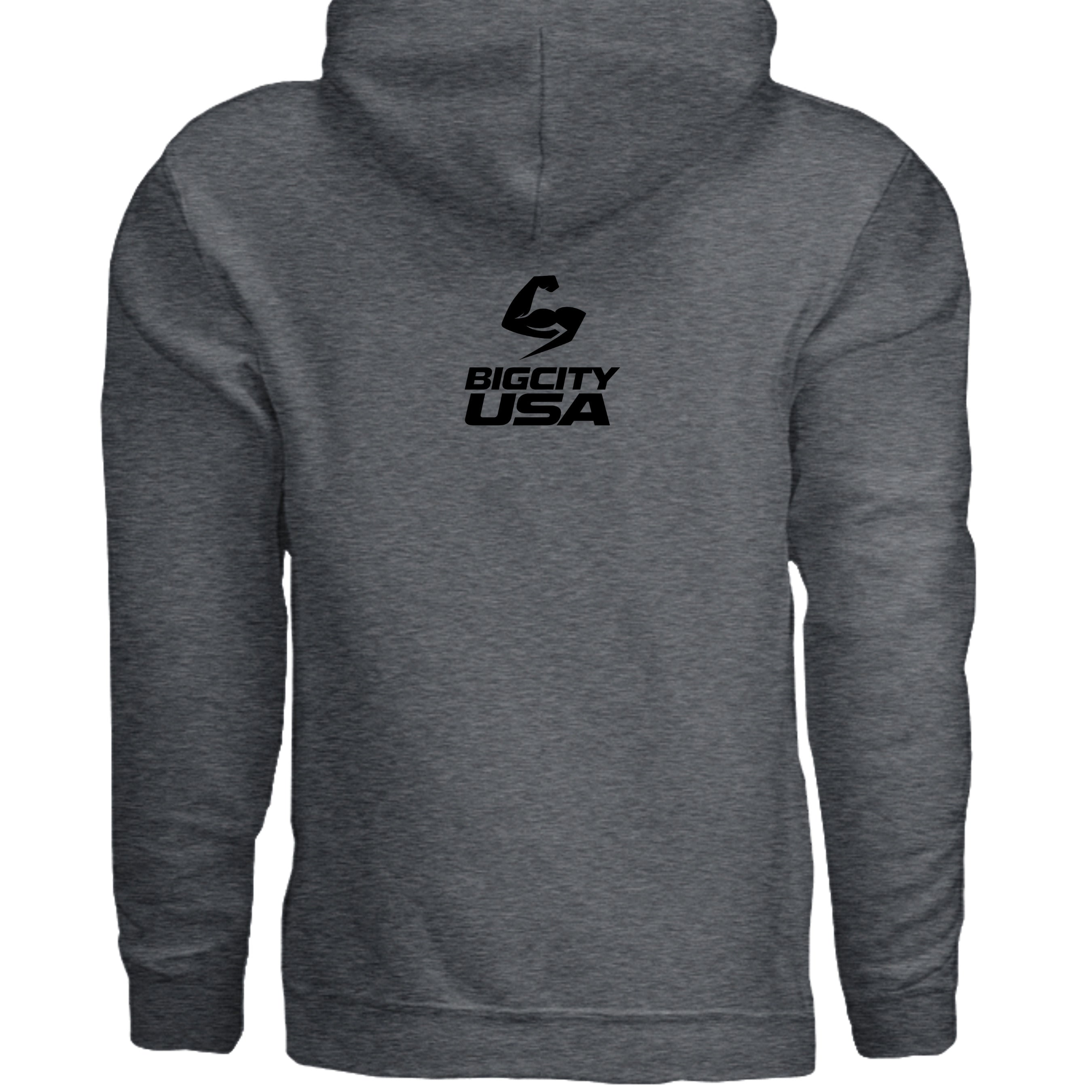 DARK HEATHER - G185 - BACK